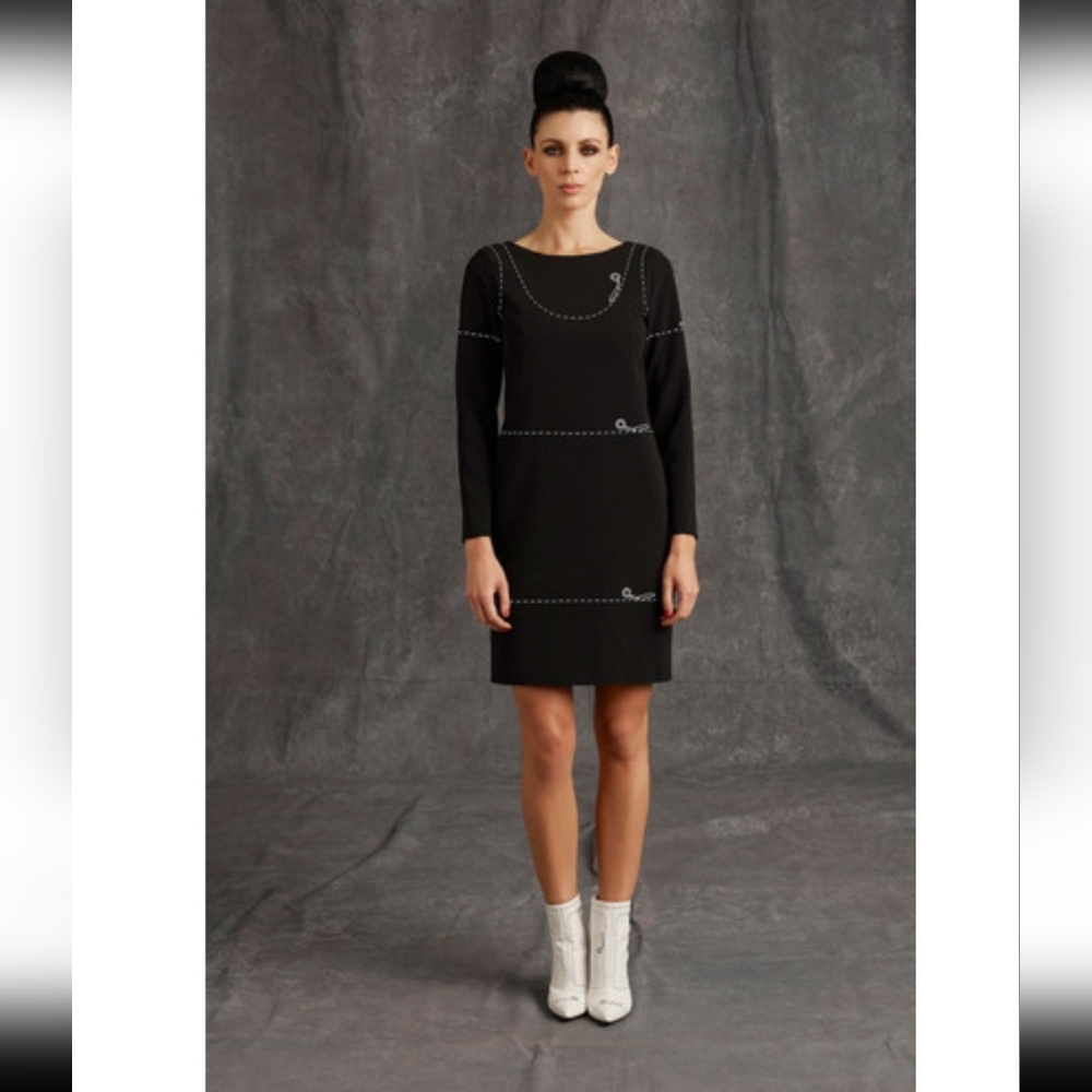 MOSCHINO COUTURE Elegant Black Dress